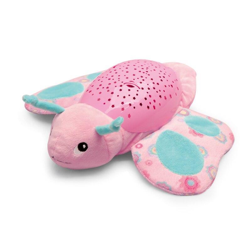 Soft Baby Night Light Plush Toy With Music Projector