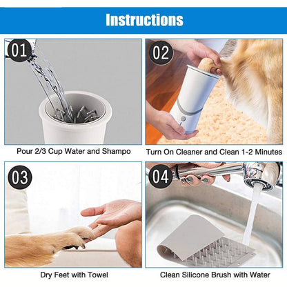 Easy Pet Paw Washer