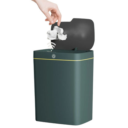 2 Pcs Hands Free Sensor Kitchen Trash Cans