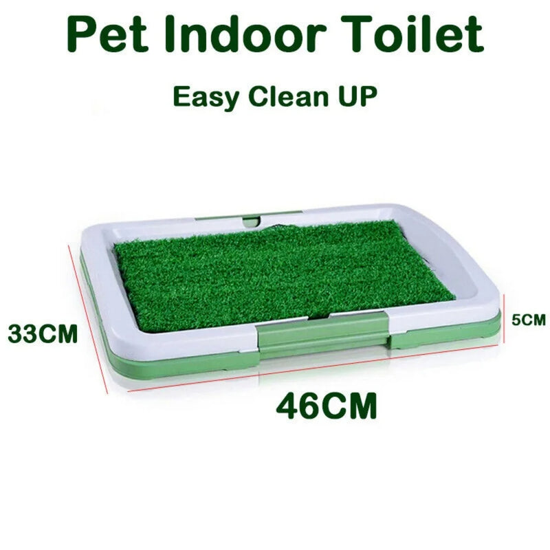 Portable Pet Training Pad with Artificial Turf