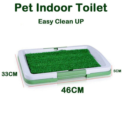 Portable Pet Training Pad with Artificial Turf