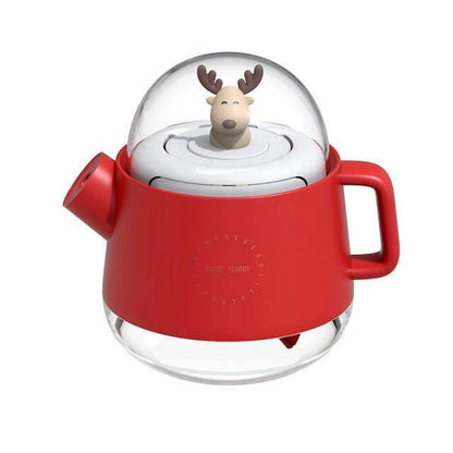 Colorful LED Teapot Air Humidifier Night Lamp