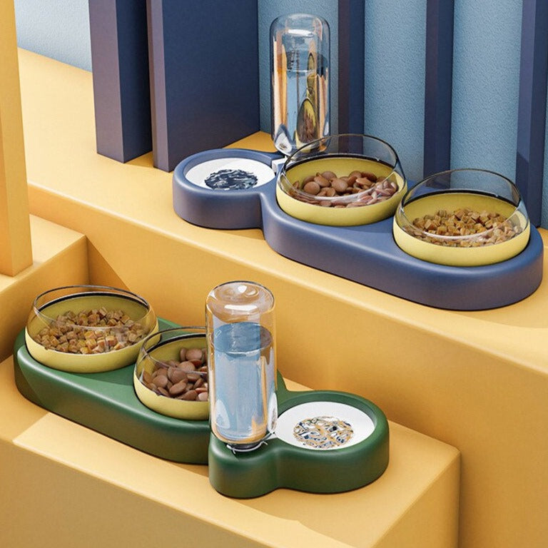 Easy Fill Pet Food and Water Station - Pexav