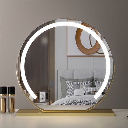 Smart LED Vanity Mirror with Touch Control & Rotation