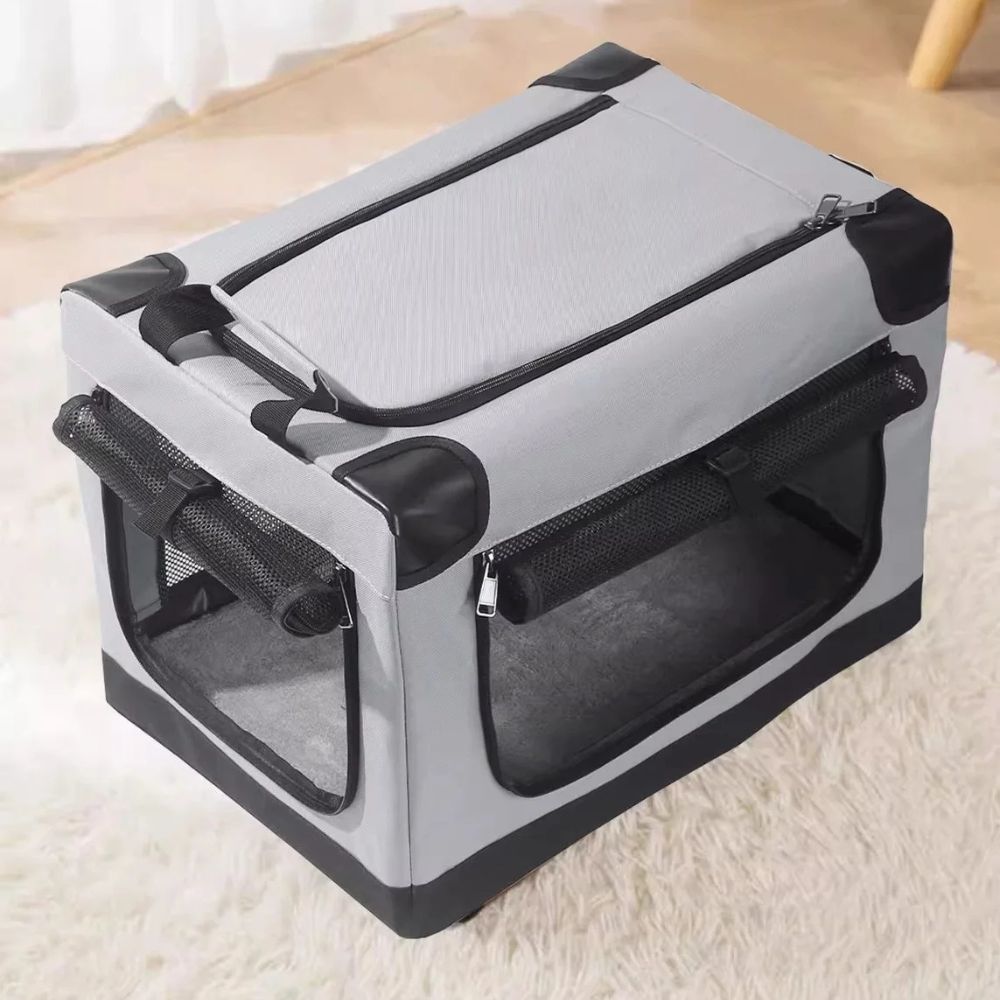 Compact Collapsible Pet Dog Cage