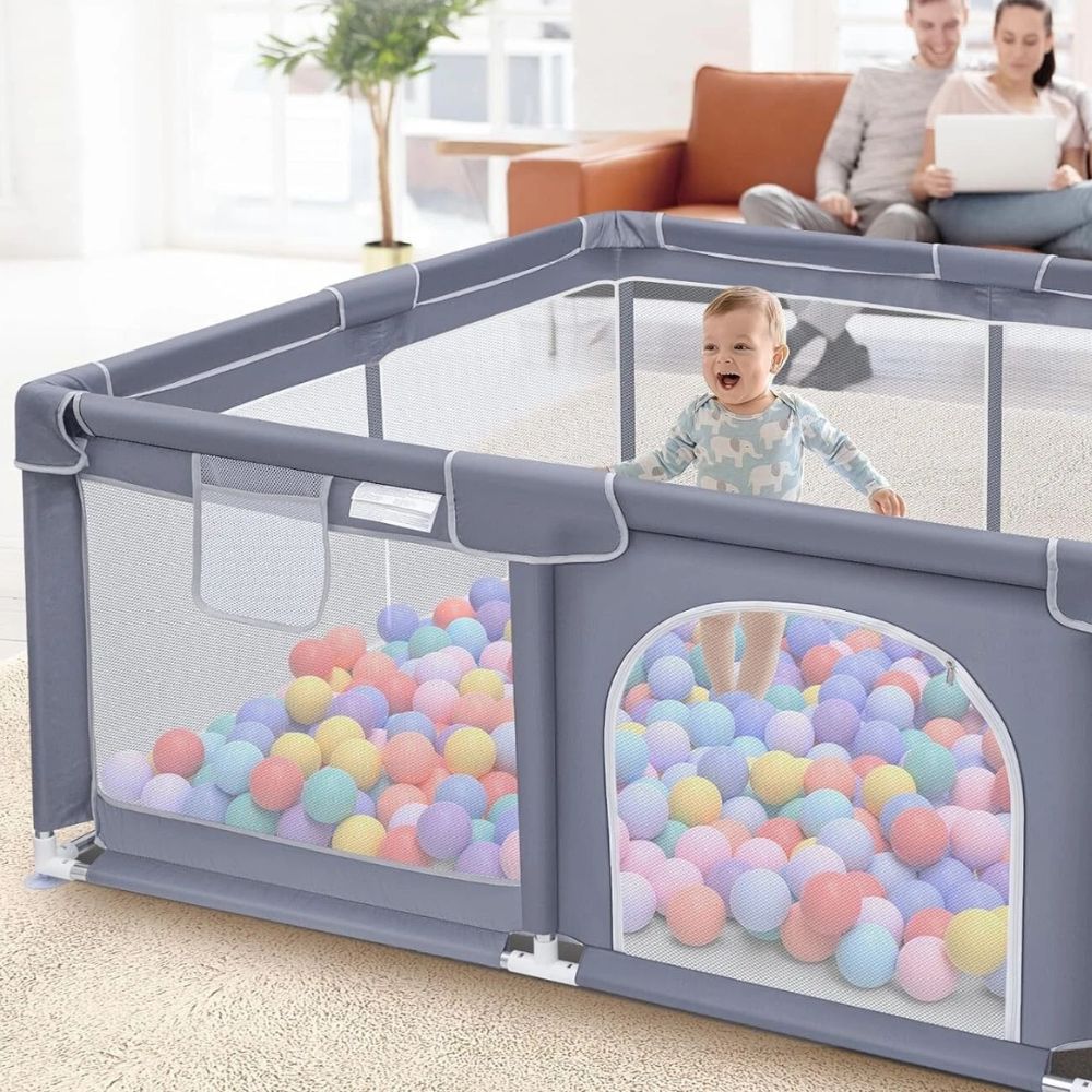 Big Folding Outdoor Baby Play Yard