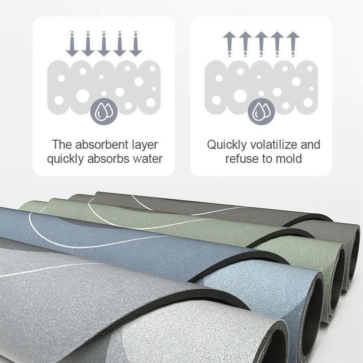Soft Non-Slip Fast Dry Bathroom Mat