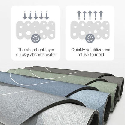 Soft Non-Slip Fast Dry Bathroom Mat