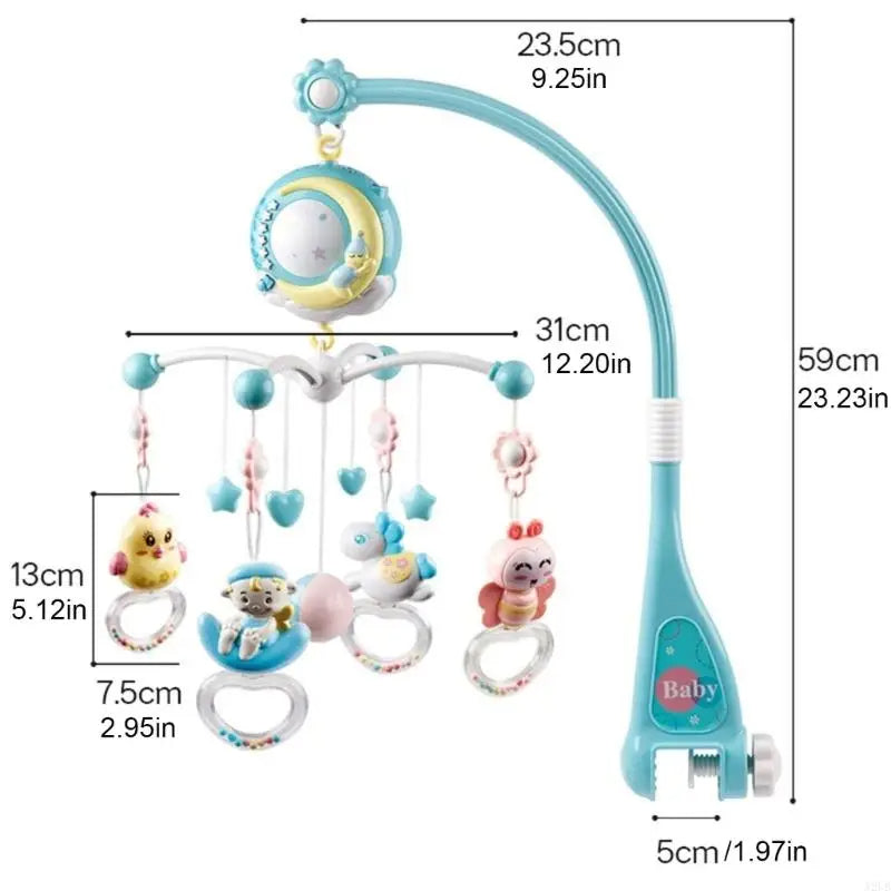 Musical Baby Mobile with Light Show and Remote Control