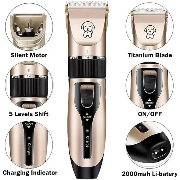 Quiet Pet Hair Cutting Clippers