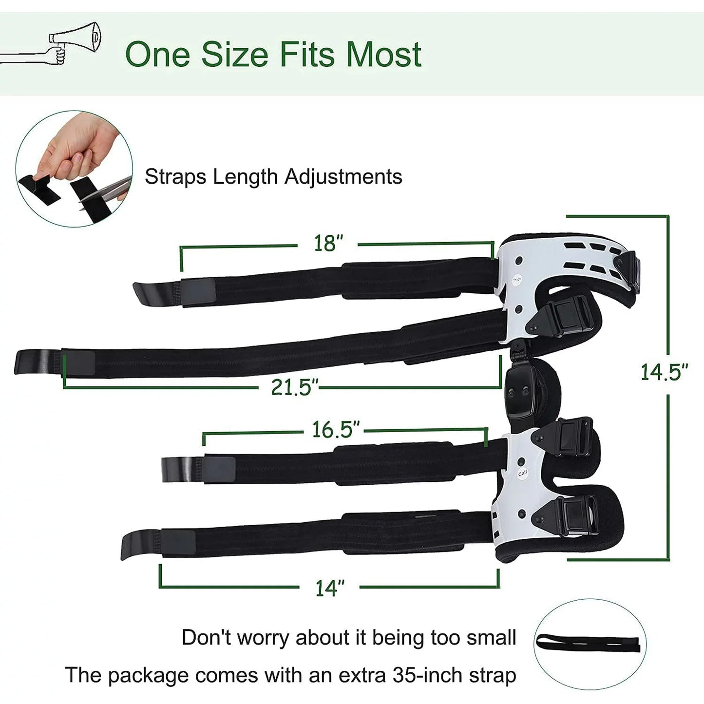 Supportive Hinged Knee Support