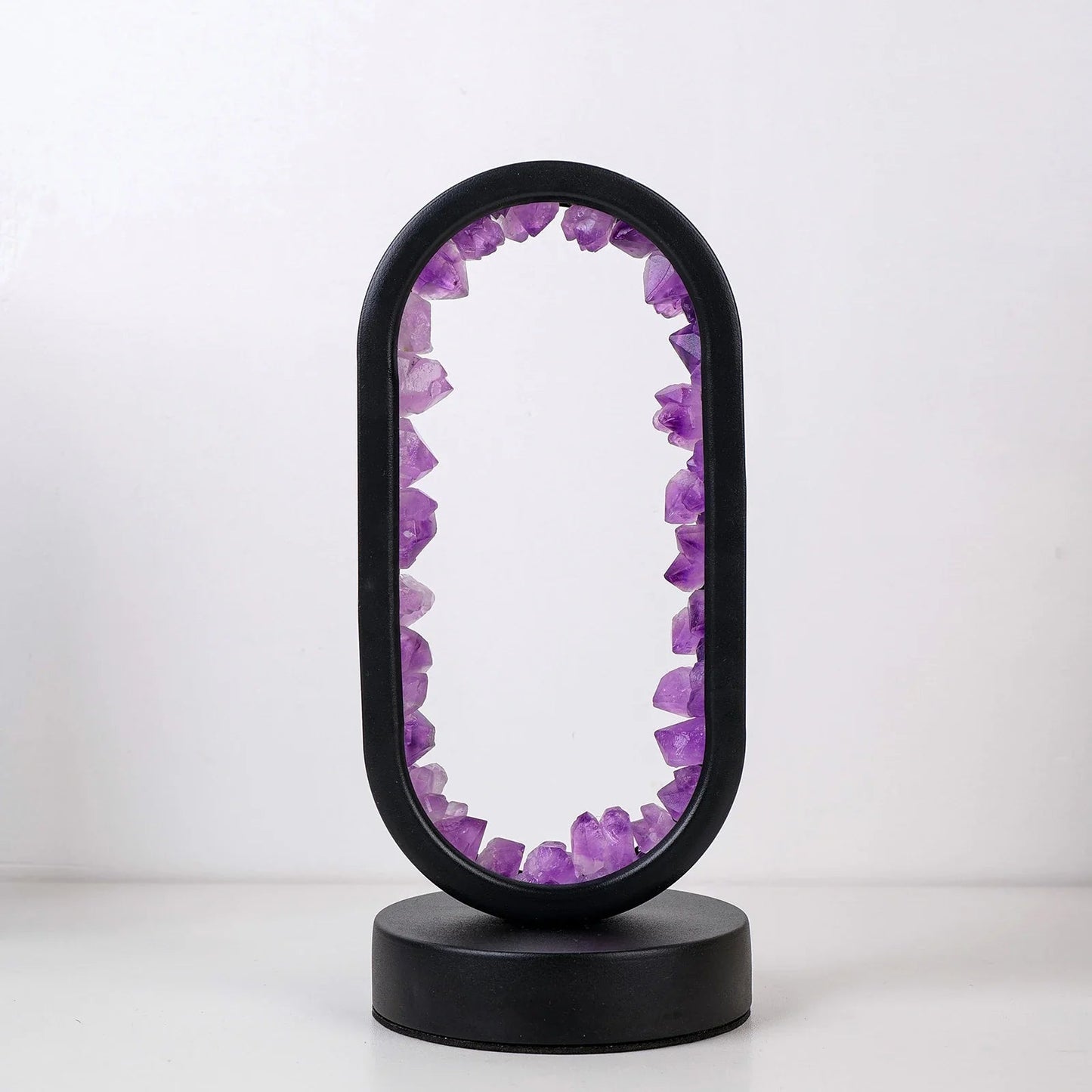 Purple Gemstone Dimmable Desk Lamp