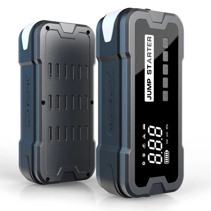 Compact 4-in-1 Car Jump Starter with Air Compressor
