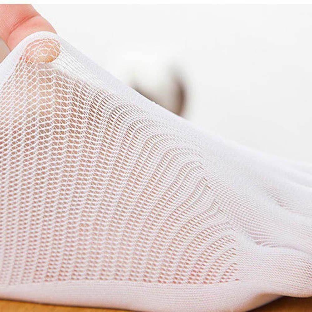 Comfortable 5 Pack Ladies Toe Socks