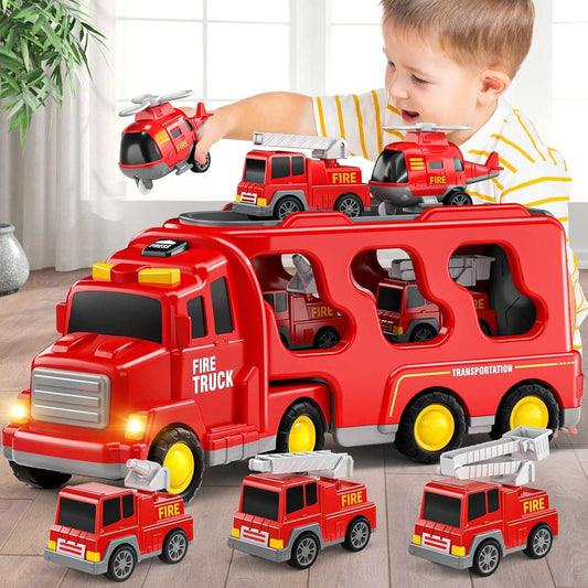 Ultimate Fire Truck Toy with Lights and Sound Effects - Pexav