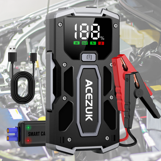 Compact Auto Battery Booster with USB Charger - 3000A - Pexav