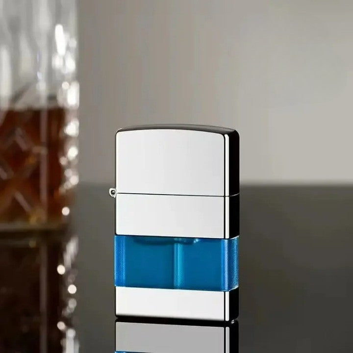 Classic Flame Heavy Duty Metal Lighter