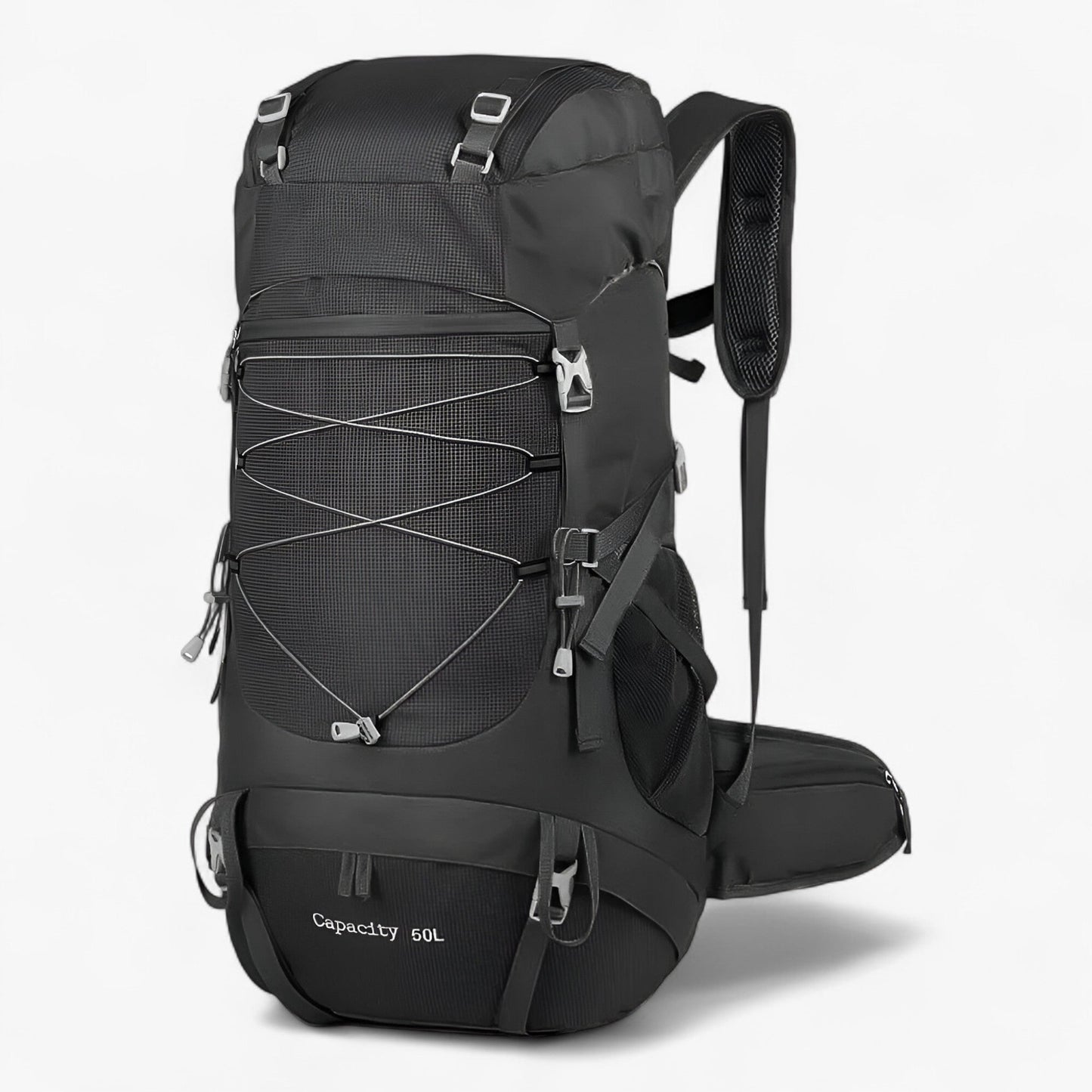 Waterproof Outdoor Backpack with Rain Cover 50L - Pexav