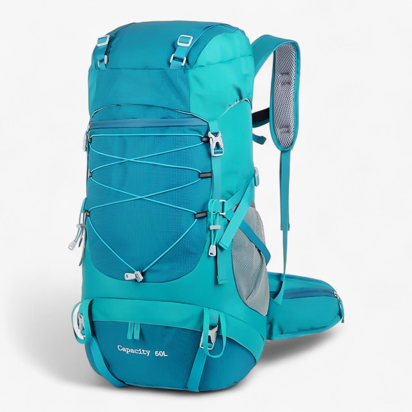 Waterproof Outdoor Backpack with Rain Cover 50L