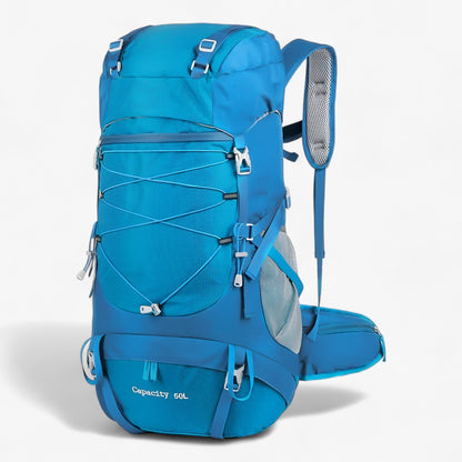 Waterproof Outdoor Backpack with Rain Cover 50L