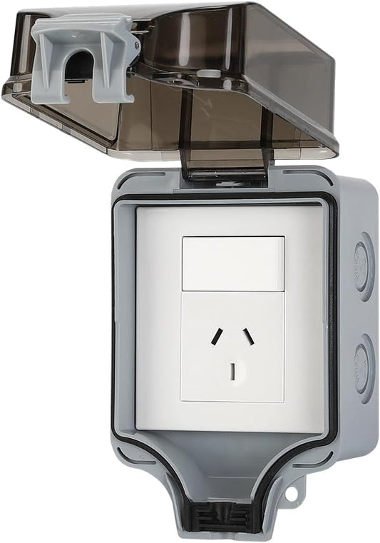 Weatherproof Locking Outdoor Wall Outlet - Pexav