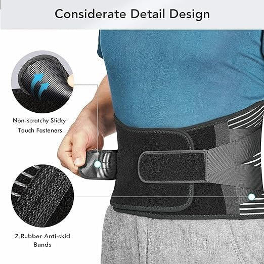 Supportive lumbar back support