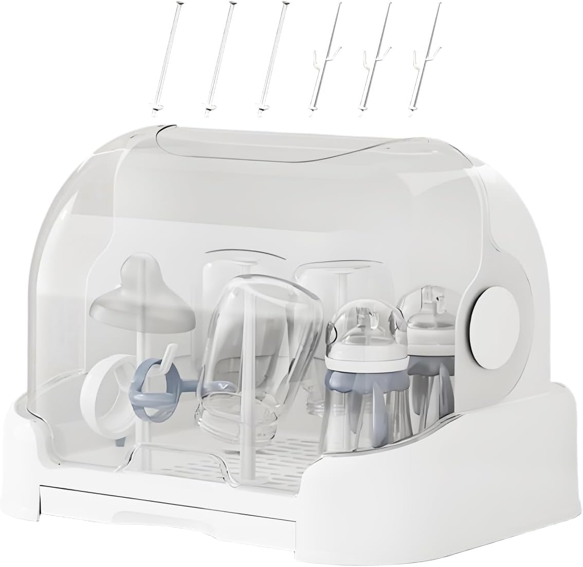 Baby Bottle Drying and Storage Container Set