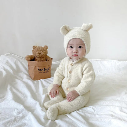 Soft Teddy Baby Onesie Romper