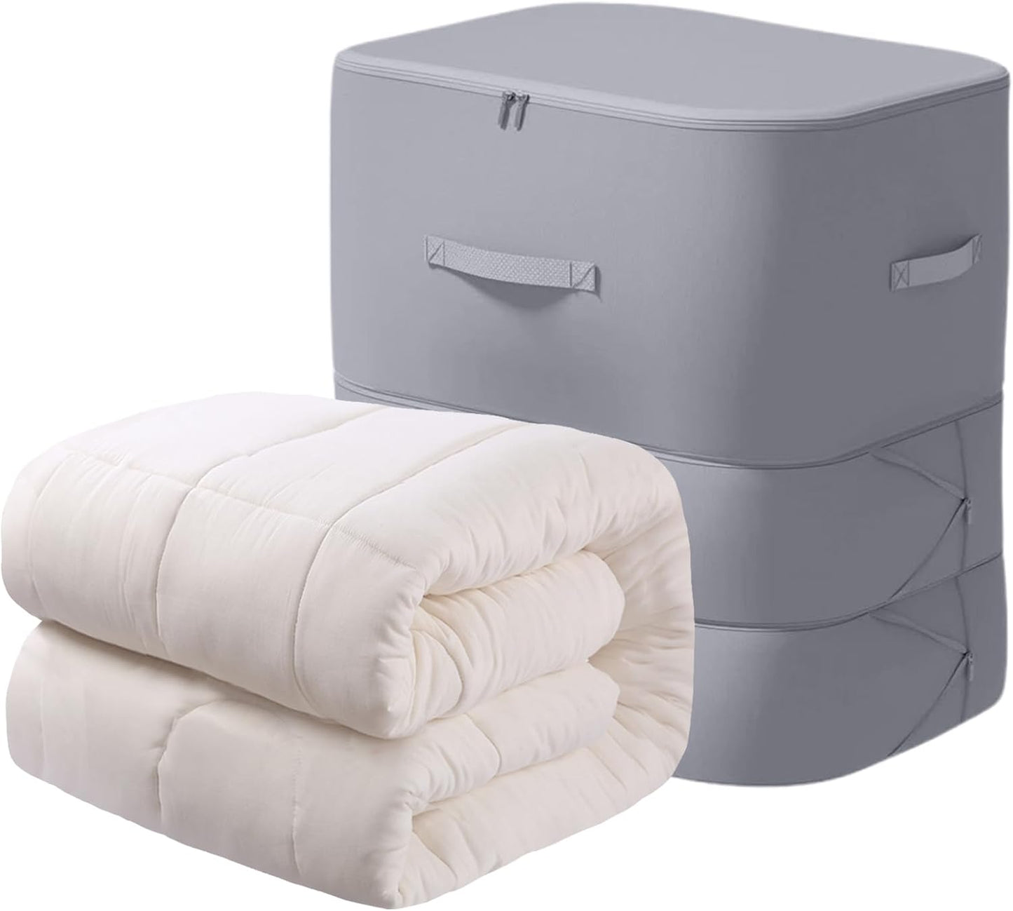Breathable Self Storage Comforter Bag – Corvina - Pexav