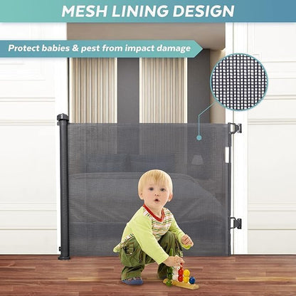 Easy Install Baby Gate with Automatic Lock System