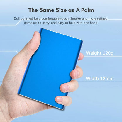 Compact 1TB USB 3.0 External Hard Drive with Fast Data Transfer