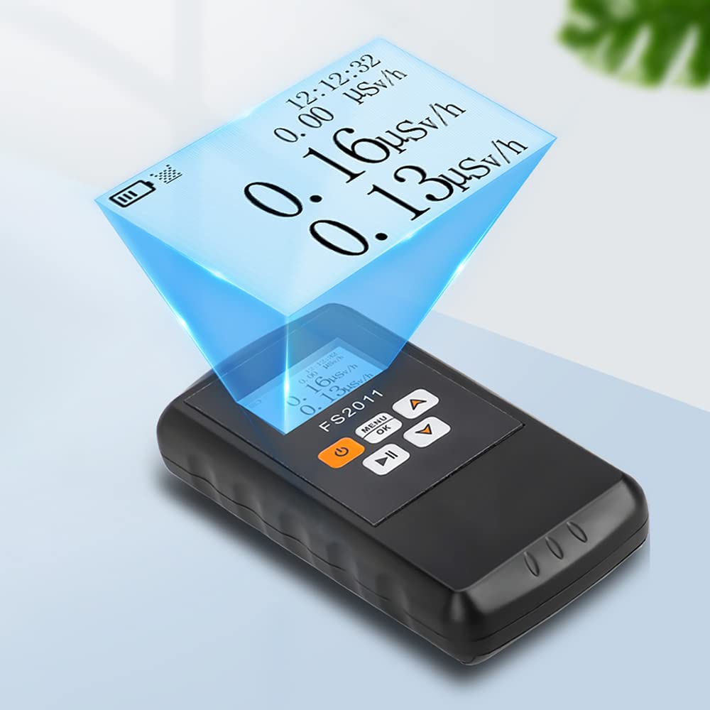 Portable Geiger Counter with High Sensitivity GM Tube Sensor – Pexav