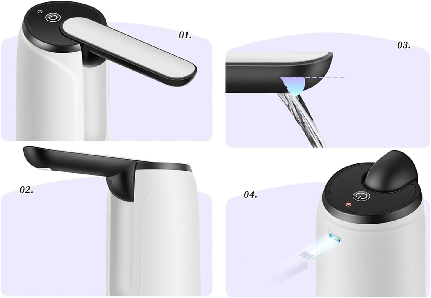 Compact Automatic Water BottleDispenser