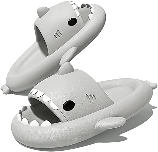 Comfortable Shark Slip On Shoes - Pexav