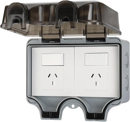 Weatherproof Locking Outdoor Wall Outlet