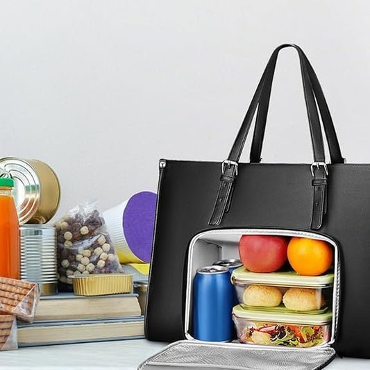 Thermal Lunch Bag with Laptop Sleeve - Pexav