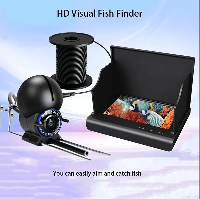 Compact Fish Finder Camera with 4.3 LCD Display