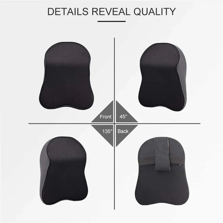 Comfortable Car Headrest Neck Pillow, Relief For Neck Strain