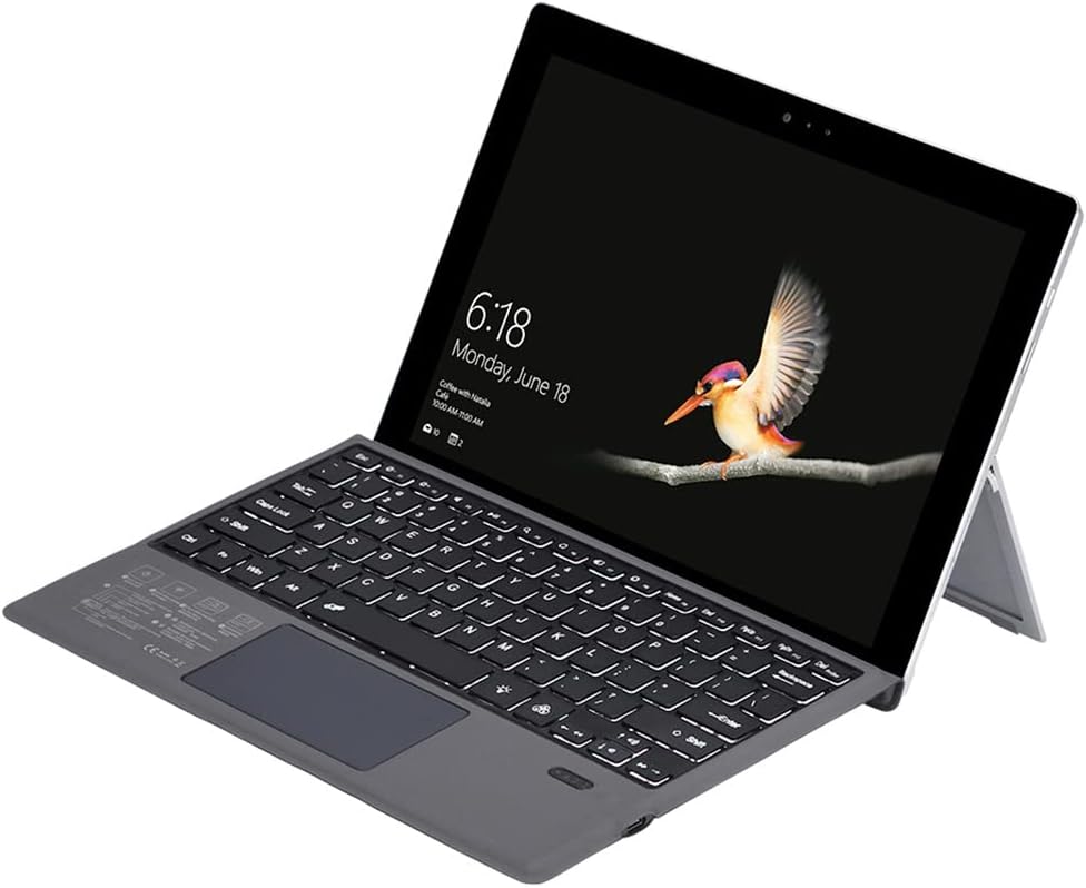 Slim Rechargeable Bluetooth Keyboard for Surface Pro