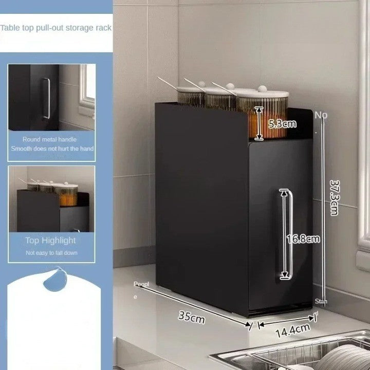 Compact Kitchen Pantry Storage Cabinet