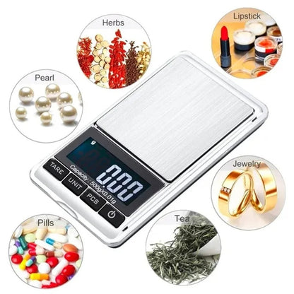 Compact Coffee Jewelry Box Scale - Pexav