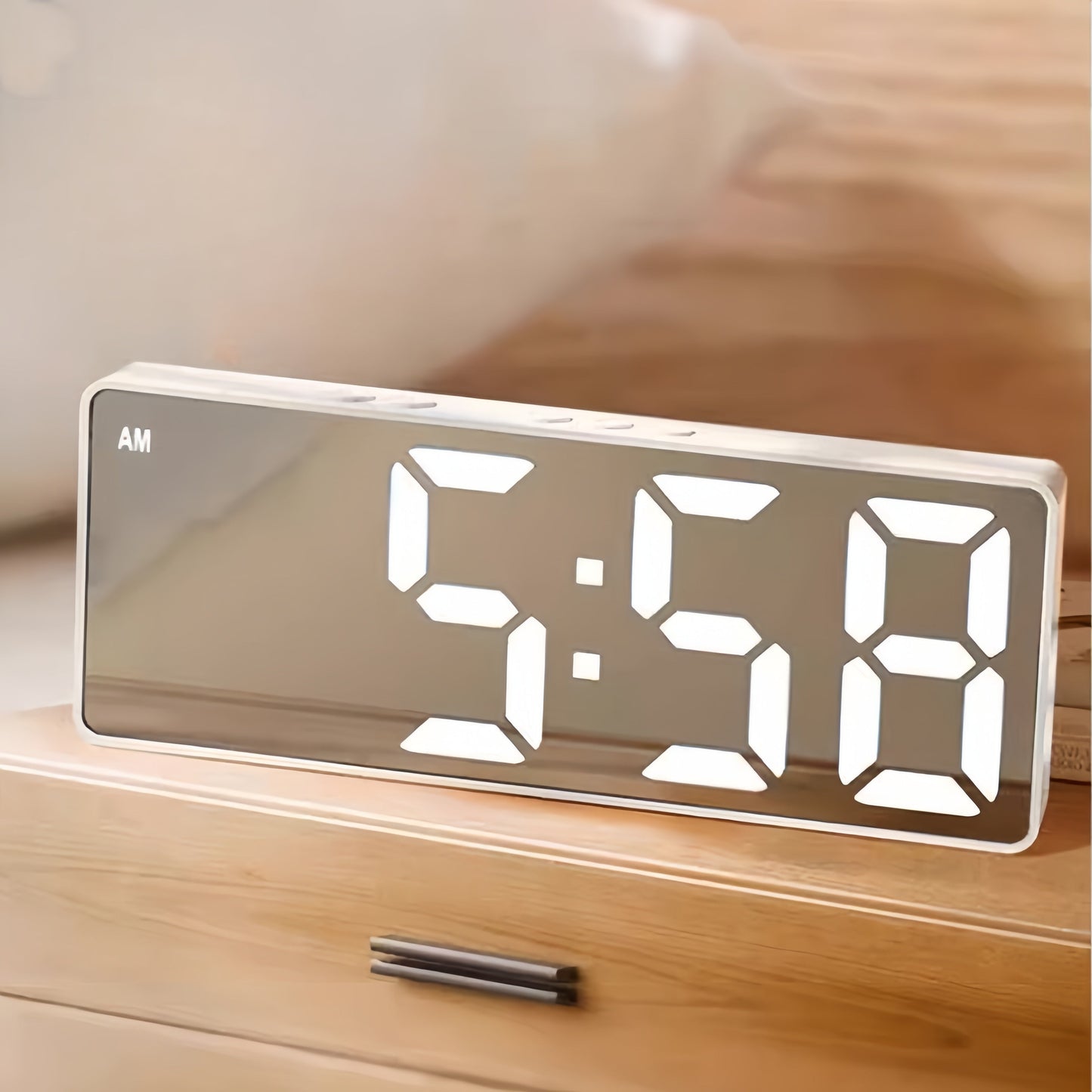 Smart Wake Up Clock with Sunrise Simulation Display - Pexav