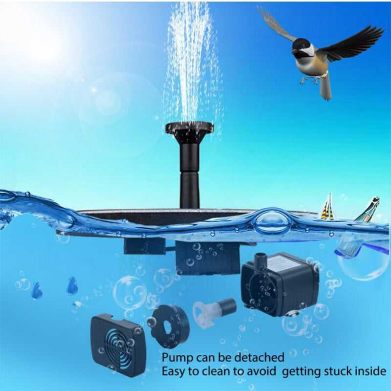 Sunny Garden Fountain Floating Decor Pump