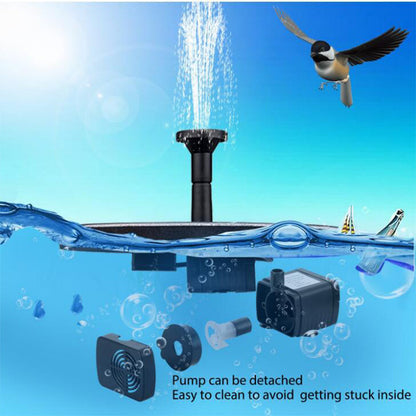Sunny Garden Fountain Floating Decor Pump