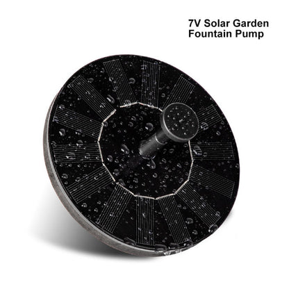 Sunny Garden Fountain Floating Decor Pump