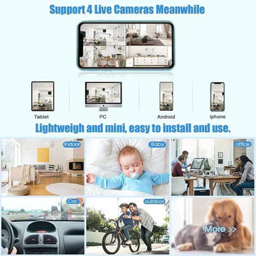 Small Portable WIFI Security Camera