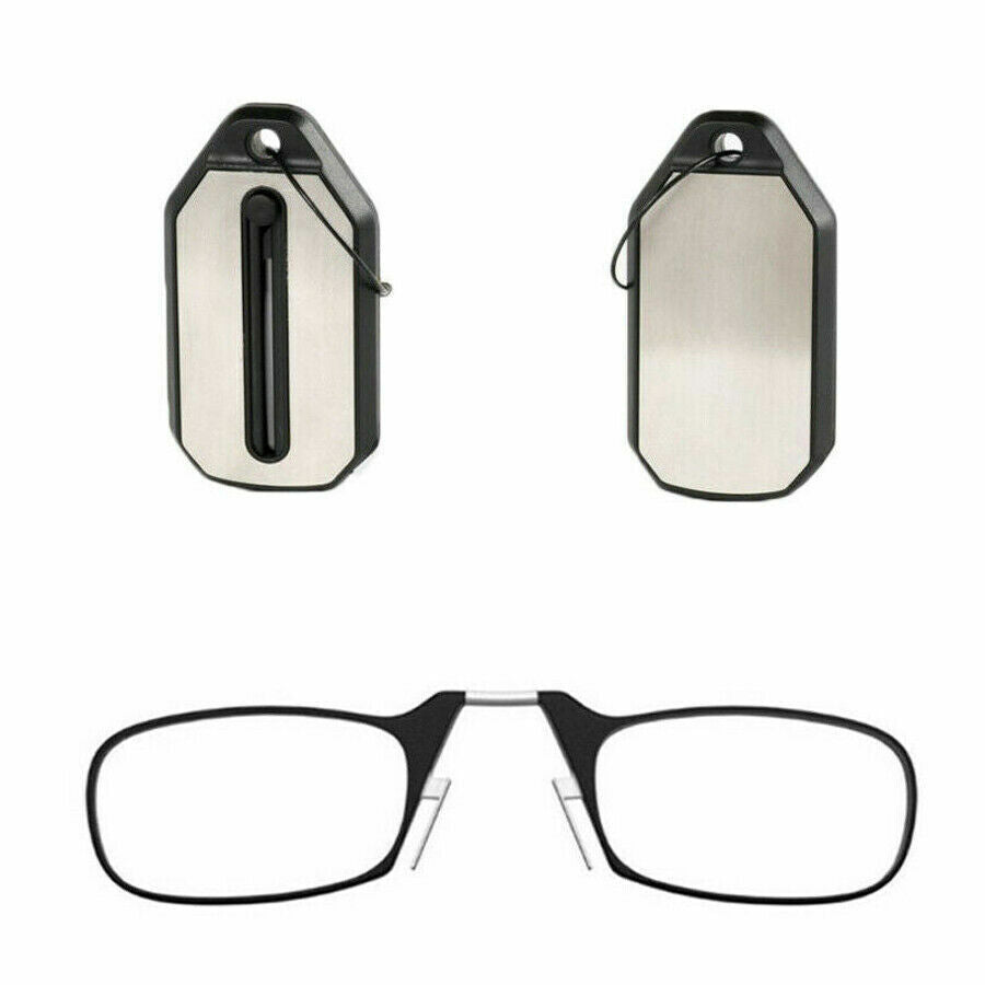 Soft Grip Slim No Slip Clip On Reading Glasses