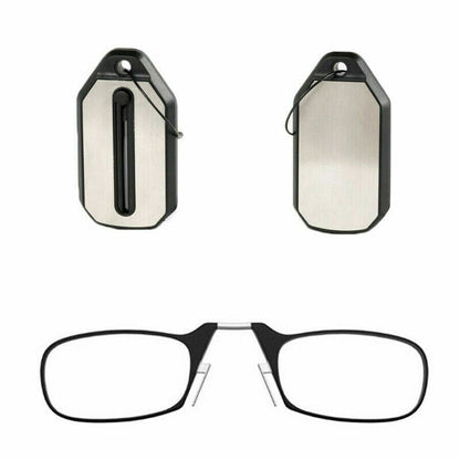 Soft Grip Slim No Slip Clip On Reading Glasses