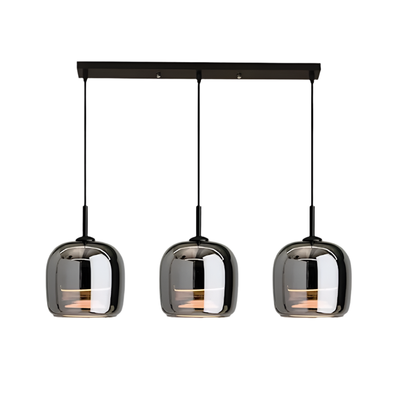 Modern Glass Hanging Kitchen Light Fixture