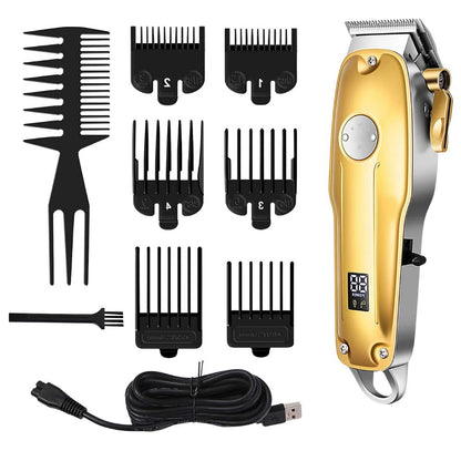 Premium Cordless Mens Hair Trimmer Kit
